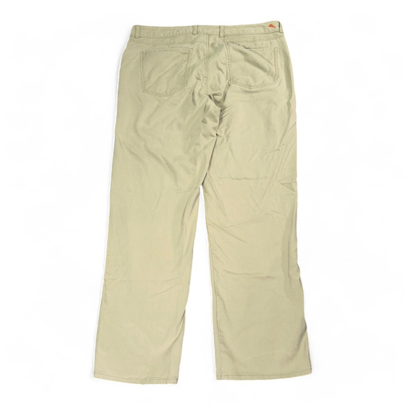 Tommy Bahama Pants Mens 38x30 Brown Khaki Tan Stretch Casual Outdoor 36x30 Tag - Picture 2 of 10